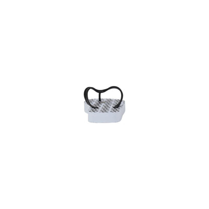 Armani Exchange White Rubber Flip-Flop Sandals