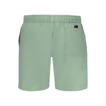 Norway 1963 Verde Poliammide Men's Swim Boxer