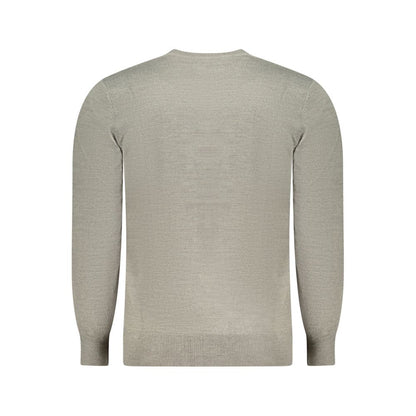 North Sails Gray Acrylic Men Sweater