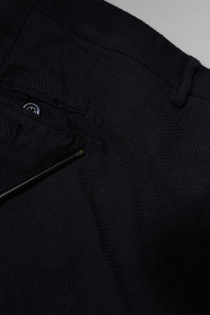 Dolce & Gabbana Gray Wool Formal Dress Men Trousers Pants