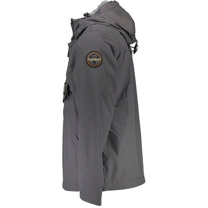 Napapijri Grigio Polyamide Men's Jacket