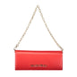 Mario Valentino Rosso Polyurethane Women's Shoulder Bag