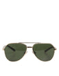 Dolce & Gabbana DG2125 Silver Frame Aviator Shades Eyewear Sunglasses Children
