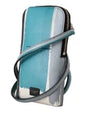 Dolce & Gabbana Blue Leather Cross Body Neck Strap Card Slot Phone Pocket