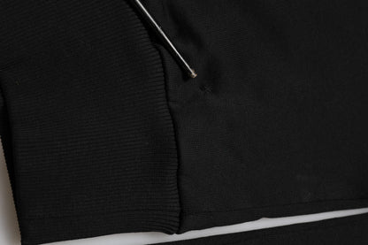 Dolce & Gabbana Black DG Logo Cotton Jogger Sweatpants Pants