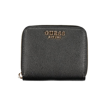 Guess Jeans Nero Poliuretano Women Wallet