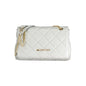 Mario Valentino Gray Polyurethane Women's Bag With Chain Shoulder Handle