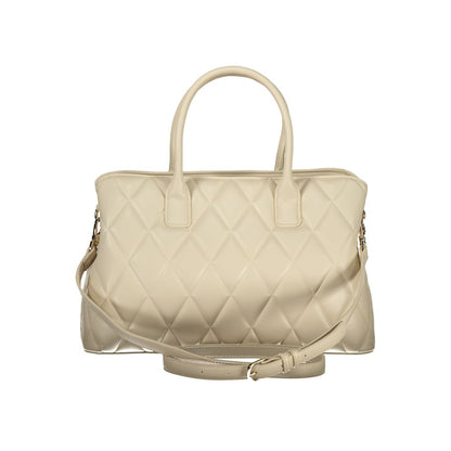 Mario Valentino Beige Polyurethane Women's Bag