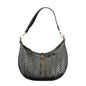 Mario Valentino Nero Polyurethane Women's Shoulder Bag