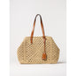 Ermanno Scervino Beige Leather Handbag