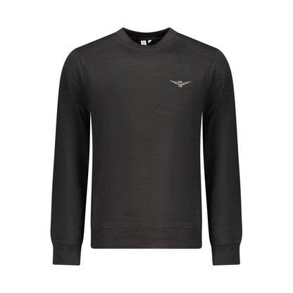 Accademia Militare Black Cotton Men Sweatshirt