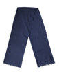 Dolce & Gabbana Scarf Blue Cashmere Neck Wrap Shawl Men