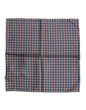 Dolce & Gabbana Blue Patterned Silk Square Handkerchief Scarf