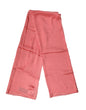 Dolce & Gabbana Red Checkered Silk Neck Wrap Shawl Scarf