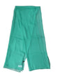 Dolce & Gabbana Teal Stole Silk Neck Wrap Shawl Men Scarf