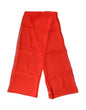 Dolce & Gabbana Red Stole Silk Neck Wrap Shawl Scarf