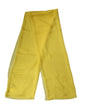 Dolce & Gabbana Yellow Silk Stole Neck Wrap Shawl Men 200cm x 130cm Scarf