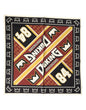 Dolce & Gabbana Multicolor DG King Square Foulard Men 50.5cm x 50cm Scarf