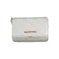 Mario Valentino Gray Polyurethane Women's Bag With Adjustable Chain Strap