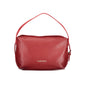 Mario Valentino Rosso Polyurethane Women's Bag with Adjustable Strap