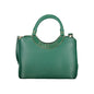 Mario Valentino Verde Polyurethane Women's Bag with Adjustable Shoulder Strap