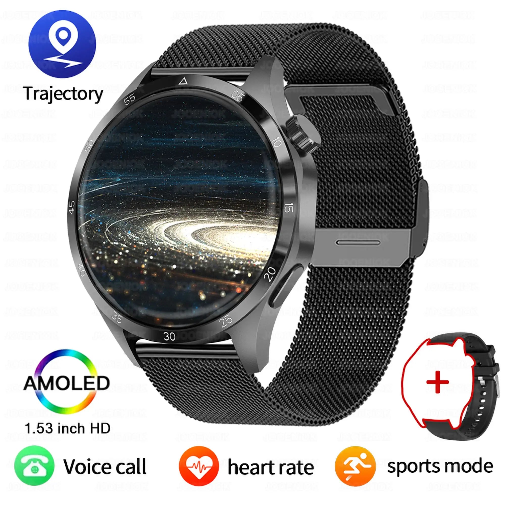 Nouvelle Montre Connectée de Suivi de Santé 2026 pour Hommes avec Suivi du Sommeil, Rappels, Surveillance de la Fréquence Cardiaque et Modes d'Exercice
