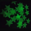 Autocollants Étoiles Fluorescentes 3D — Décoration Murale Lumineuse