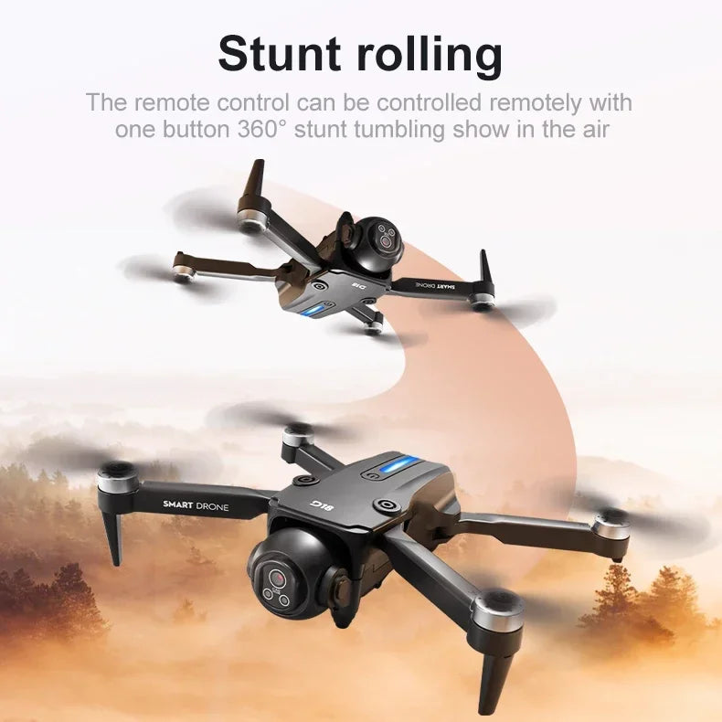 Lenovo D18 Drone 8K aérien HD double caméra intelligente évitement d'obstacles puissance sans brosse 5G WIFI écran télécommande GPS Drone