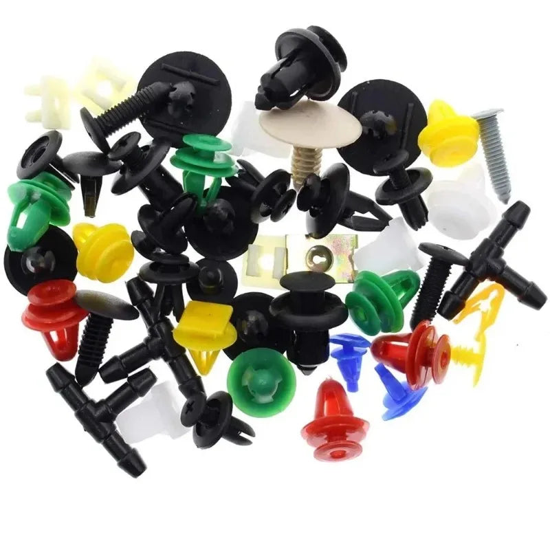 Clips de fixation universels mixtes pour pare-chocs de voiture, fixation de voiture, Rivet, doublure de panneau de porte pour toutes les voitures