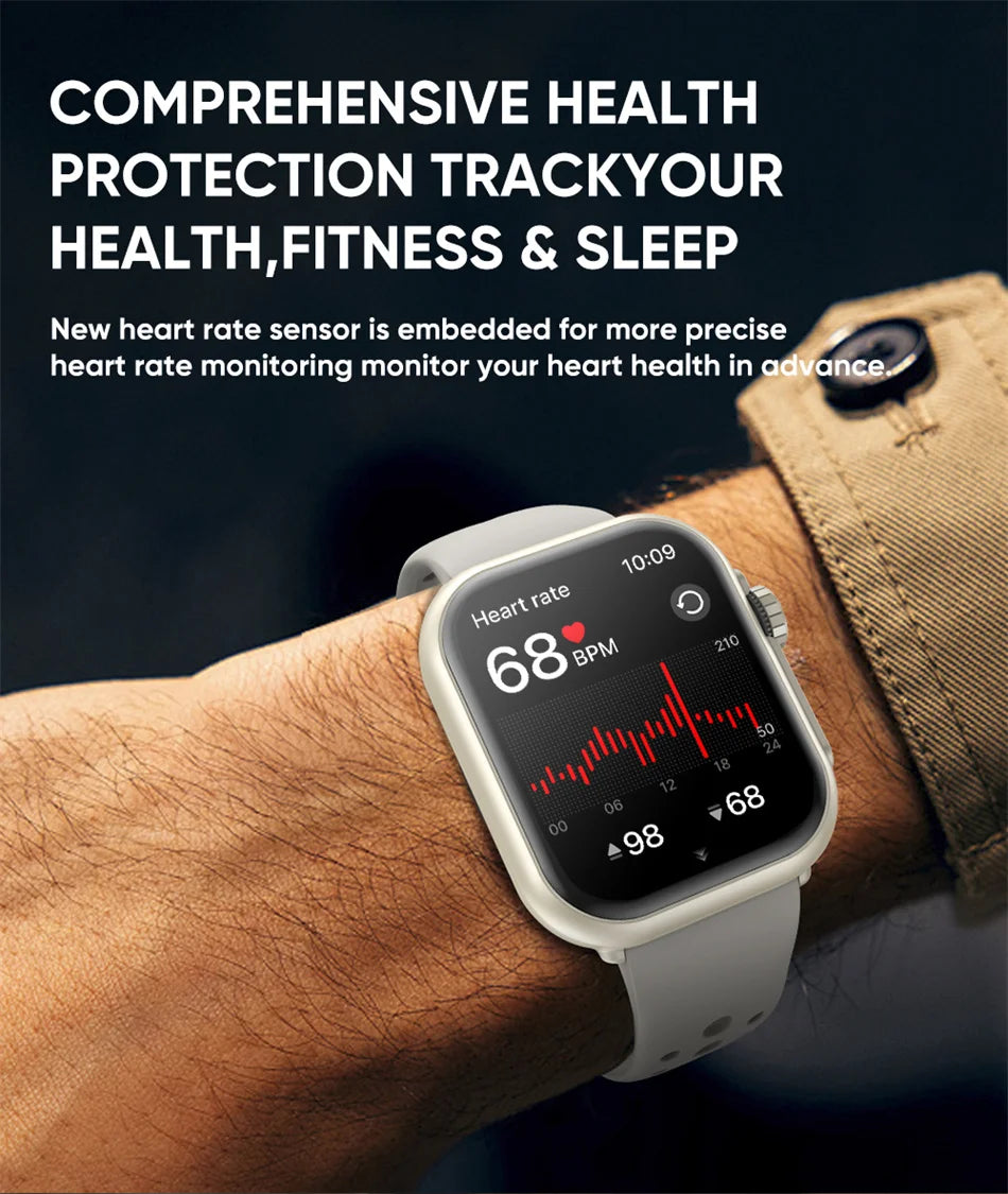 Montre Ultra 2 SE montre intelligente hommes femmes 1000mAh Bluetooth appel sport Fitness Bracelet IP68 étanche Smartwatch IOS