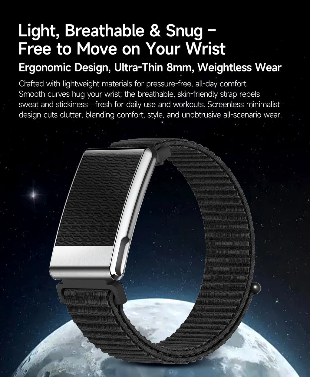 Nouvelle Montre Connectée Ultra-Mince 8mm 2026 pour Femme avec Suivi ECG, Fréquence Cardiaque, Pression Artérielle, Oxygène Sanguin et Appel Bluetooth