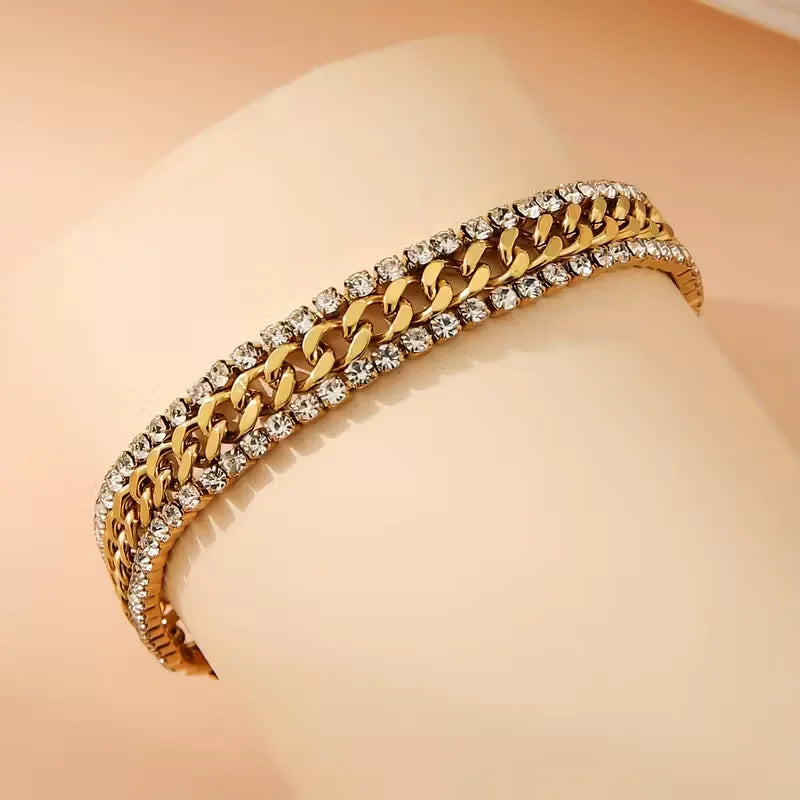 Bracelet jonc unisexe en acier inoxydable, style vintage, texture de haute qualité, bijou de poignet tendance