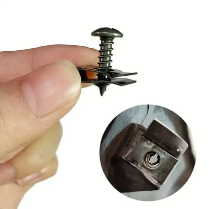 Clips & Vis Autotaraudeuses pour Voiture – Type U Antirouille | Lot 10 à 200 pcssonniers