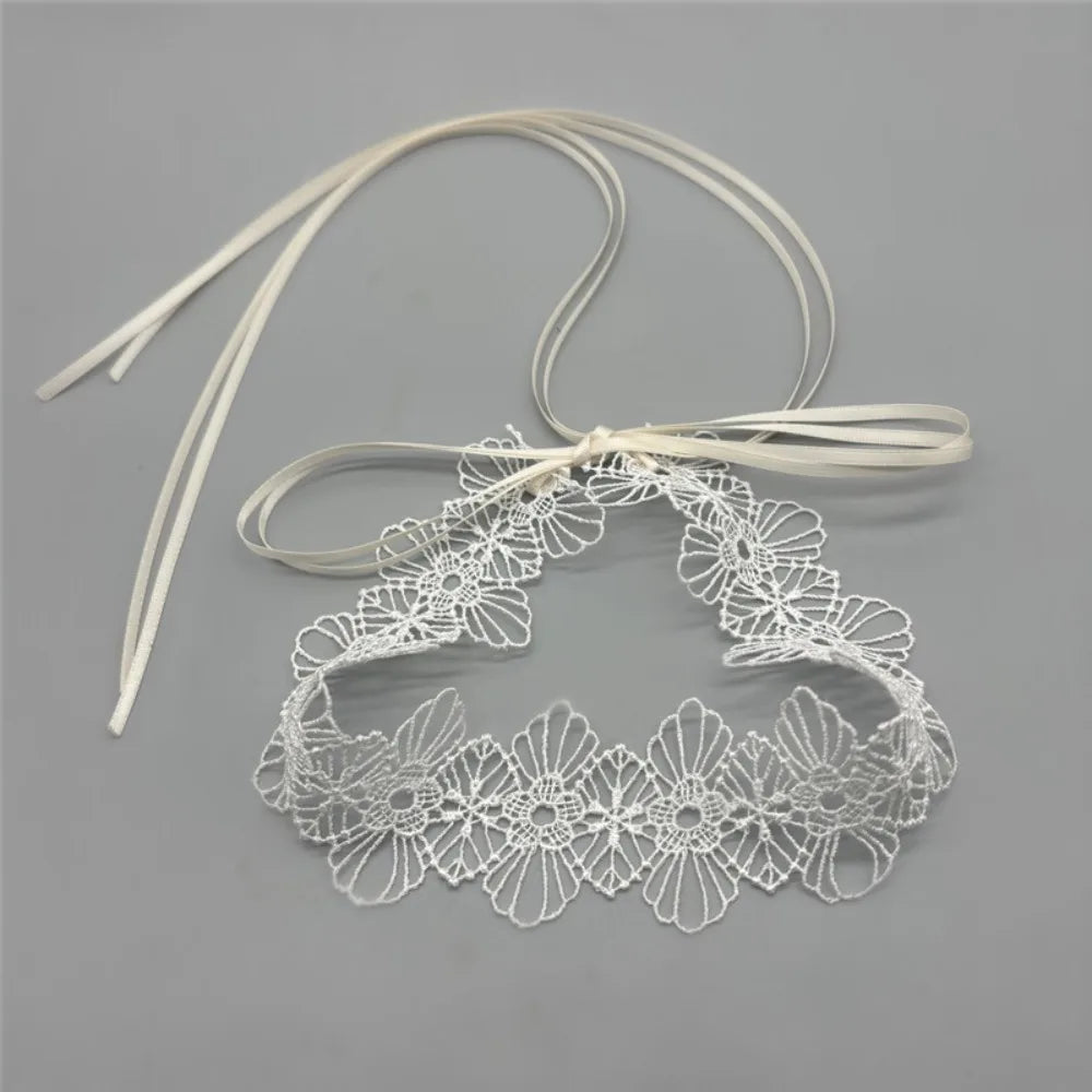 Collier ras du cou sexy en dentelle noire avec nœud pour femme, style gothique, collier doux avec sangle à nœud.