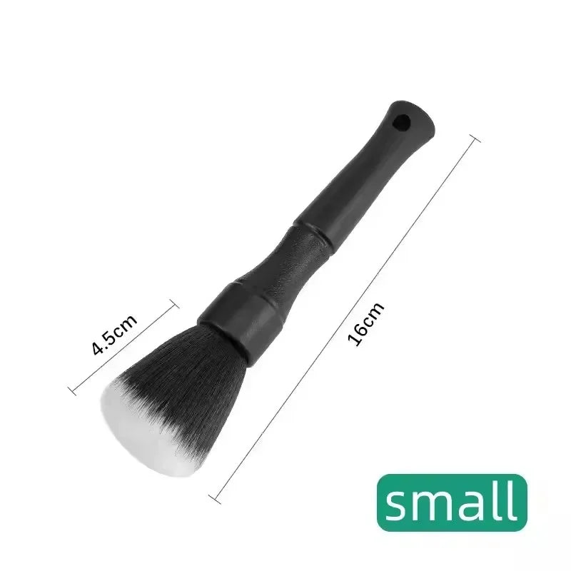Brosse de nettoyage intérieur de voiture à poils doux pour tableau de bord,voiture et moto.