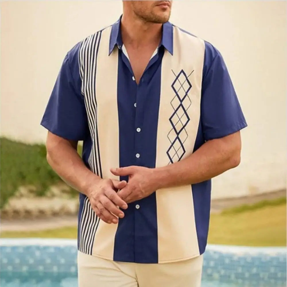 Nouvelles chemises manches courtes style hawaïen. Plusieurs coloris disponible.