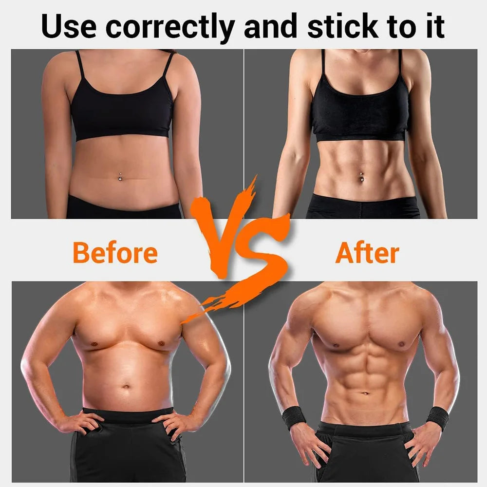 Ceinture de tonification abdominale intelligente, tonique musculaire EMS, stimulateur musculaire, entraîneur Ab, Charge USB, masseur corporel, perte de poids, équipement de Fitness