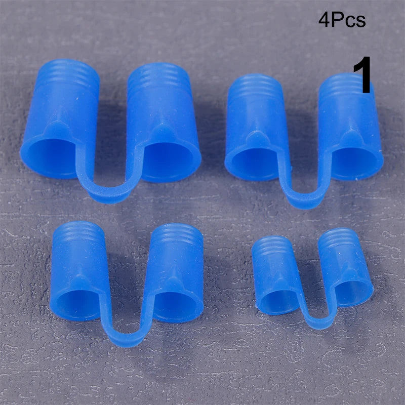 1 4/8 pièces Silicone Anti ronflement dilatateurs nasaux d'aide à l'apnée ronflement pince-nez nez