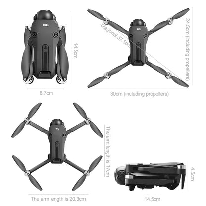 Lenovo D18 Drone 8K aérien HD double caméra intelligente évitement d'obstacles puissance sans brosse 5G WIFI écran télécommande GPS Drone