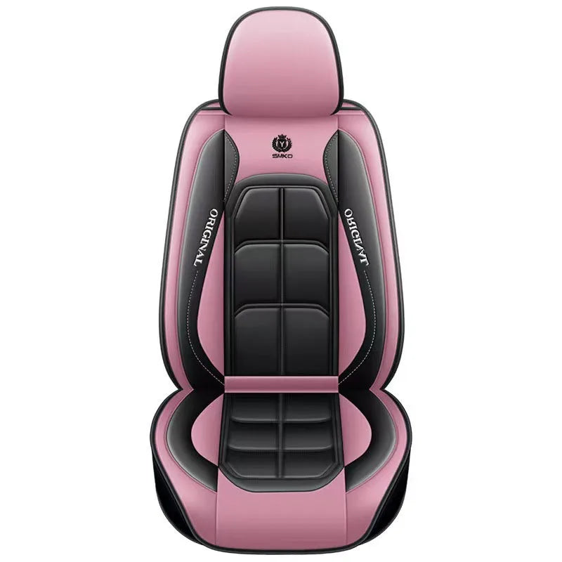 Housse de Siège Voiture en Cuir – Universelle Toutes Saisons | 1 ou 2 pièces