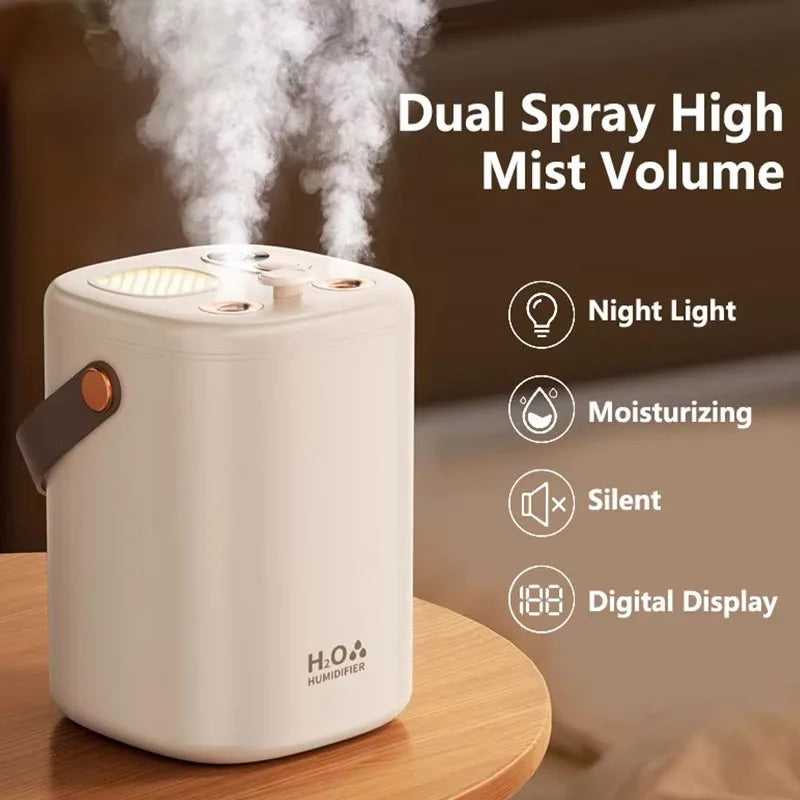Humidificateur domestique grande capacité, silencieux, pour bureau etc.