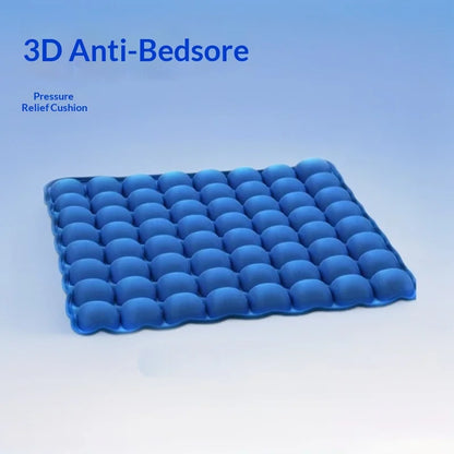 Coussin d'Air 5D Anti-Décubitus – 56 Airbags, Soulagement de Pression, Bureau & Voiture