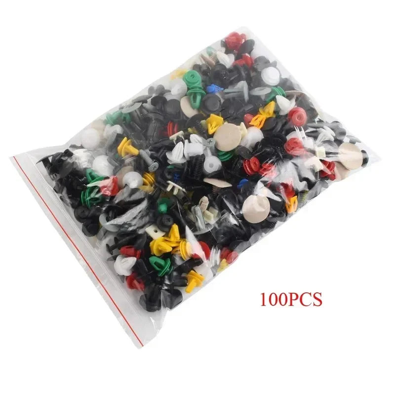 Clips de fixation universels mixtes pour pare-chocs de voiture, fixation de voiture, Rivet, doublure de panneau de porte pour toutes les voitures
