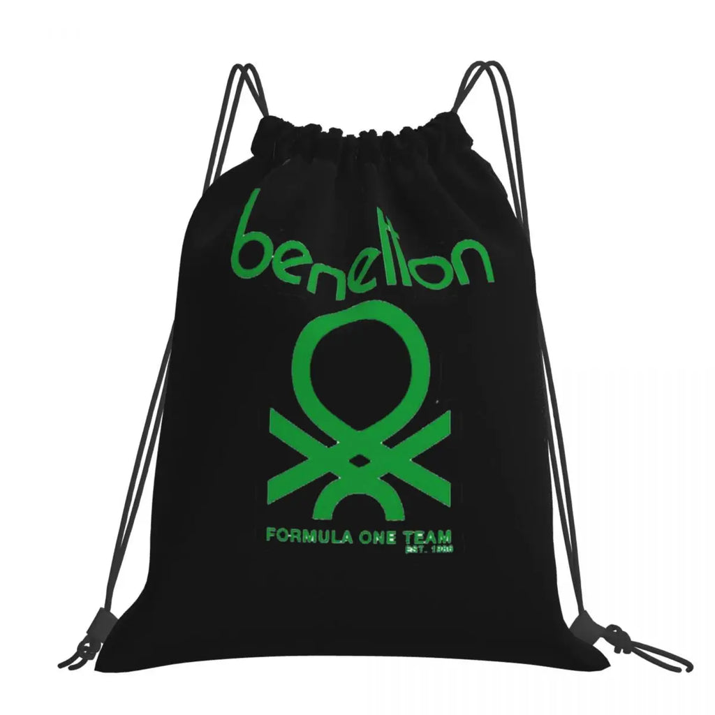 Sacs à dos Benetton, sacs à cordon multifonctions, sacs de sport, sacs à livres pour homme et femme, pour l'école