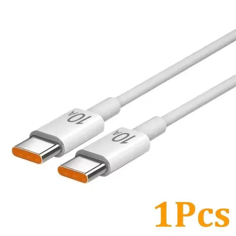 Câble de charge ultra rapide 10A 120W, câble de Type C à C, transfert de données à grande vitesse, pour iPhone Samsung Xiaomi 17