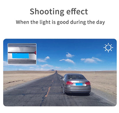 Caméra de tableau de bord pour voitures 1080P, enregistreur vidéo DVR, double caméra de voiture, vue avant et intérieure, enregistrement en boucle, moniteur WiFi Dashcam