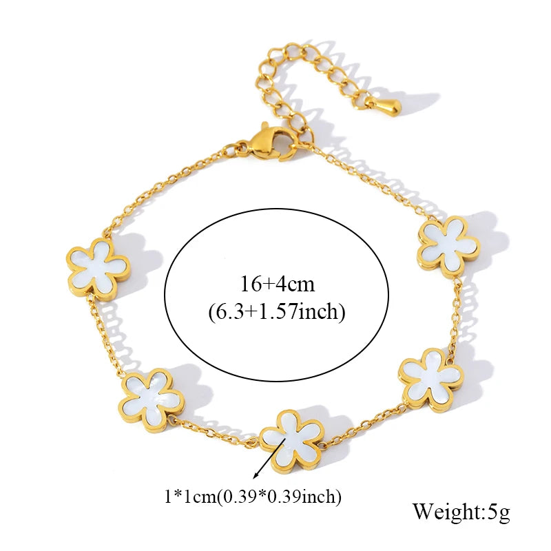 Bracelet en acier inoxydable 316L avec nœud papillon et zircon.
