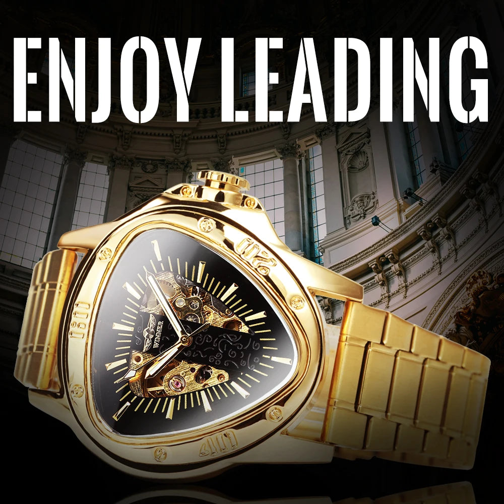Montre Mécanique Automatique Homme – Style Militaire, Bracelet Acier ou Cuir