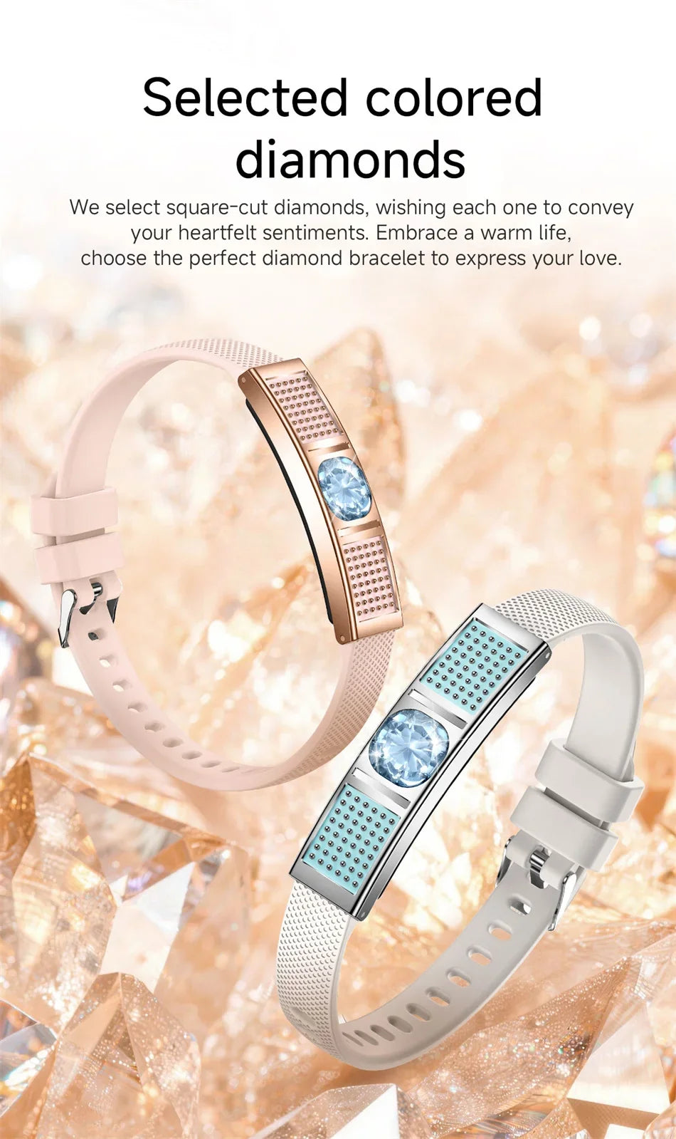 Nouvelle Montre Connectée Ultra-Mince 5,8 mm 2026 pour Femme, 100+ Modes Sportifs, Suivi Scientifique du Sommeil et Surveillance de l'Oxygène Sanguin