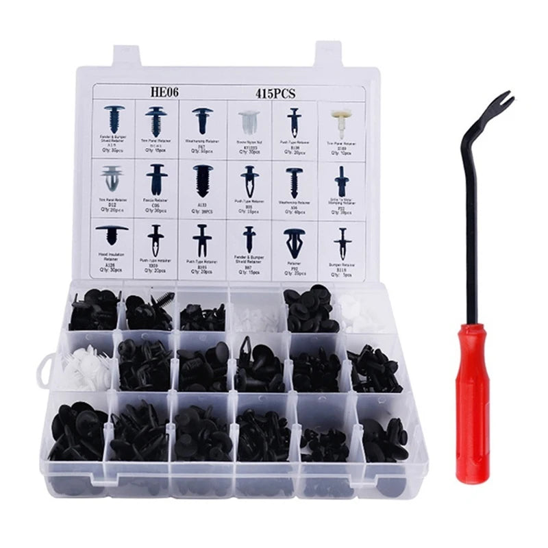 Clips de retenue en plastique pour voiture Automobile.